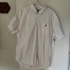 Men's White Polo Shirt